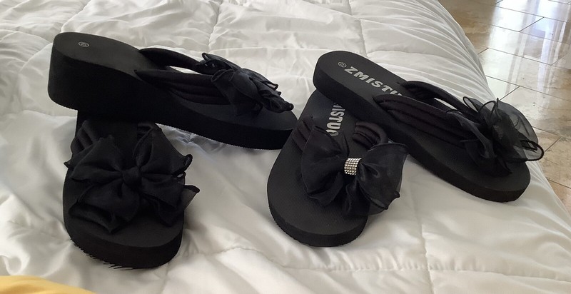 Women's Zmistuo Flip Flops - size 9.5-10 /42 🔥 And Another UnBranded Pair