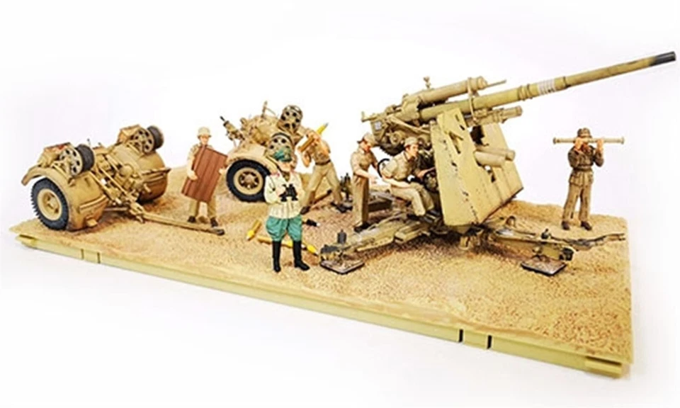 Forces of Valor 1/32 Krupp 88mm FlaK 18 German Army AA DAK North Africa 801008B - Image 2 of 4