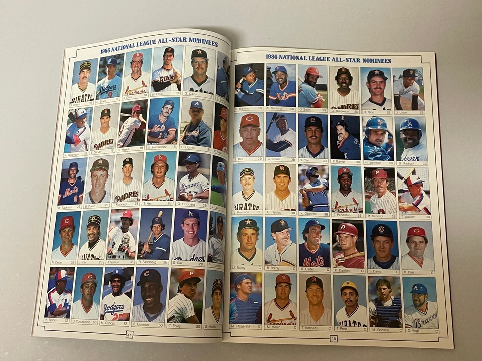 1986 MLB ALL-STAR GAME PROGRAM HOUSTON ASTROS  - Image 3 of 3