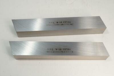 2 New DSL W18 Extra 18% Tungsten-Vanadium HSS Square Lathe Tool Bit 7/8'' x 6''.