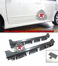 Fits 09-13 Toyota Corolla (US-Spec) JDM-Style Side Skirts (PP)