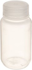 125mL Clear Plastic Reagent Bottle Leak Proof Wide Mouth Storage Container