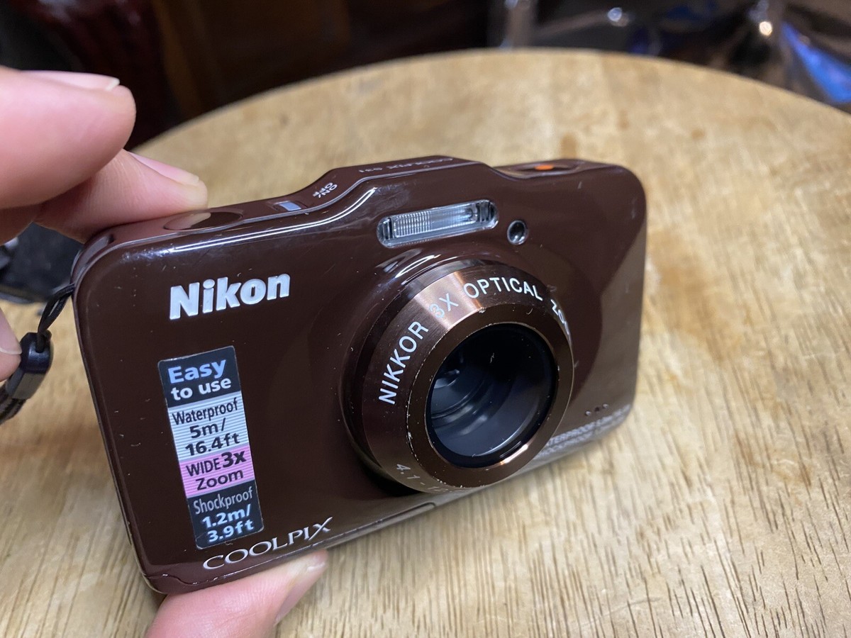 Nikon COOLPIX S31 ブラウン nikon_coolpix_s31_digital_came
