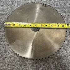 NAP Tools 12” Dia. 1-3/4 Bore 72 tooth Carbide tipped Circular Saw Blade Used