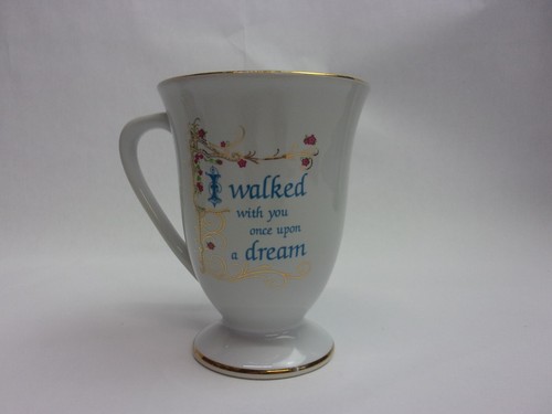 Disney Store Cinderella Mug Cup Coffee Tea 12 oz. Footed - Picture 2 of 8