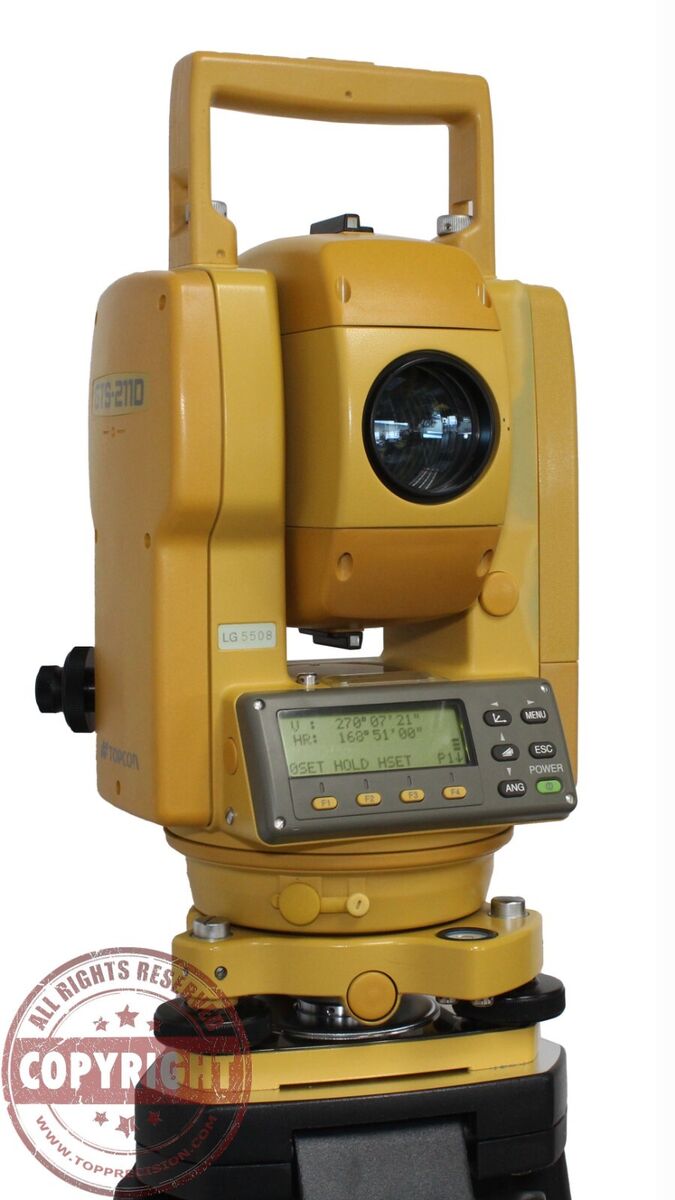 TOPCON GTS-211D TOTAL STATION, SURVEYING, SOKKIA,TRIMBLE TOPCON GTS-211D TOTAL STATION, SURVEYING, SOKKIA,TRIMBLE