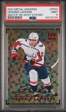 2021-22 Hendrix Lapierre Metal Universe 1998-99 Star Rubies Rookie RC /50 PSA 9