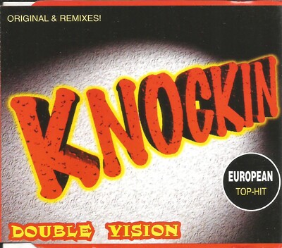 DOUBLE VISION Knockin 6 TRX w/ RARE MIXES & DUB & CLUB & RADIO CD single SEALED