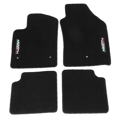 2013-2019 FIAT ABARTH FLOOR MAT KIT FRONT & REAR NEW MOPAR GENUINE 82213518AB