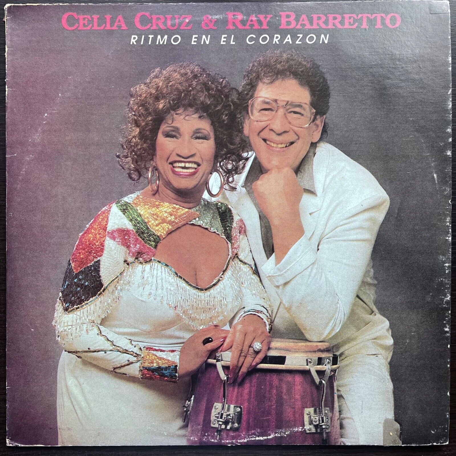 Celia Cruz Y Ray Barretto ‎– Ritmo En El Corazon🎵EL CHISME SALSA LP 🎵NM LATIN
