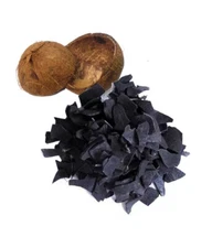 Activated Coconut Shell Charcoal Organic Pure Carbon Natural Chips Ceylon 100g