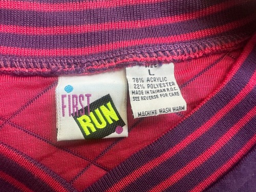 VINTAGE First Run size Large Tracksuit, Purple, Quilted - Picture 3 of 12