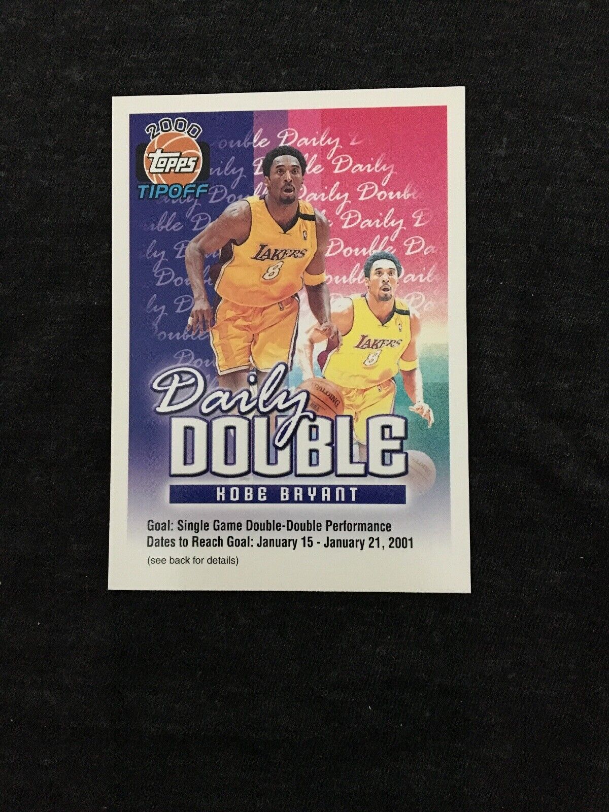 1999 - 2000 Topps Chrome Kobe Bryant Los Angeles Lakers #125 