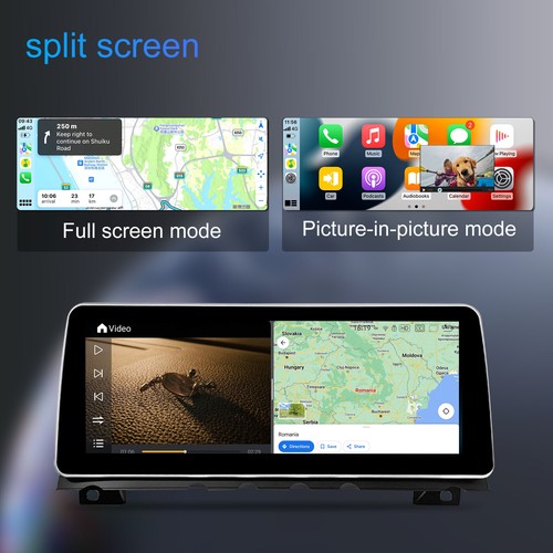 For BMW 5 Series F10 F11 12.3" Touch Screen | Wireless CarPlay Android 13 Radio - Picture 5 of 9