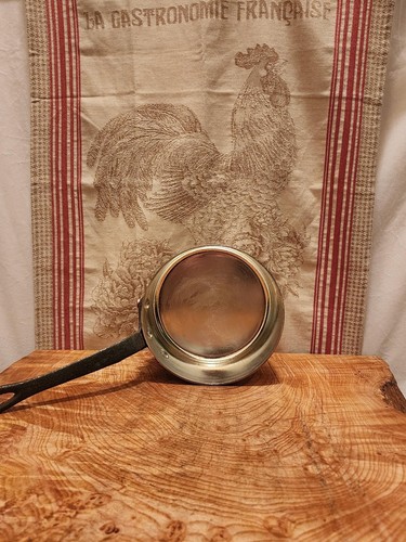 French Matfer Copper Saucepan 16cm-6.25 inch diameter, 2.2mm @ rim 2.75lb - Picture 5 of 7