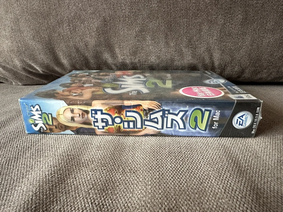The Sims 2 - Japanese Box Edition MAC NEW & SEALED - Image 4 of 4