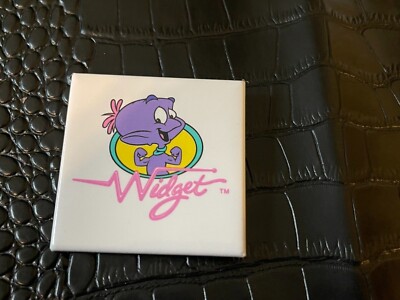 VINTAGE PROMO PINBACK BUTTON #69 - WIDGET