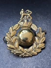 Royal Marine Commando, Genuine British Cap Badge. WW2 Green Beret
