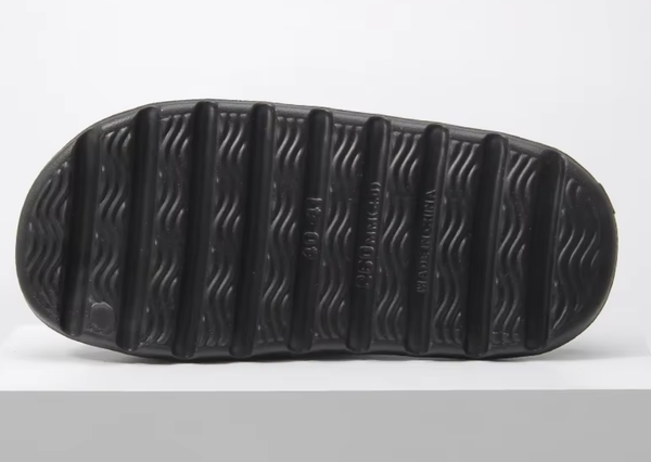 Adidas Yeezy Slides Estilo Negro Blanco Zuecos Sandalias Adulto Unisex 4