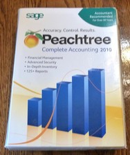 CD prodotto Sage Peachtree contabilità completa 2010 + manuali software
