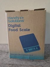 Handy Solutions Digital Food Scale Oz, Lb, G, Fl Oz & Ml New In Box