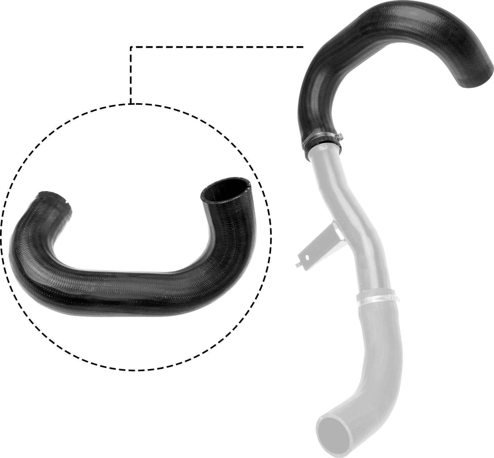 Fits GATES 09-1295 INTERCOOLER HOSE   ⭐UK Stock⭐