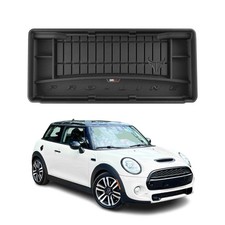 OMAC Gummi Kofferraumwanne für Mini Cooper S 2014-2019 TPE Laderaumwanne Schwarz