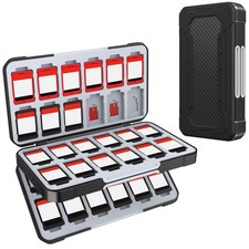 Switch Game Case with 72 Card Slots for Switch 2 / Micro SD Cards