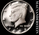 2004-S Silver Kennedy Half Dollar - Choice Gem Proof  Lustrous  #L3742
