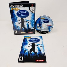 Karaoke Revolution Presents American Idol PS2 Music Rhythm Game USB Cam - CIB