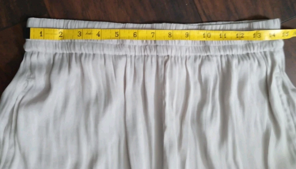 Philosophy Elastic Waist Wide Leg Boho Lounge/Casual Pants Side Pockets-Medium - Image 2 of 4