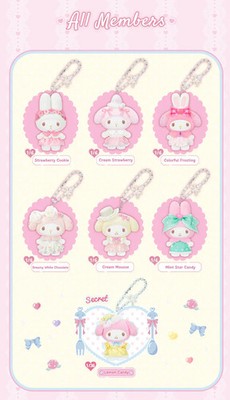 MELODY　当選品　MELODY　抽プレ　MELODY　八雲立つ　グッズ TOP TOY Sanrio characters My Melody Sweet Dreams Boudoir Series