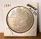 1921 $1 Morgan Silver Dollar – XF/AU Details Nice Luster Circulated C-030