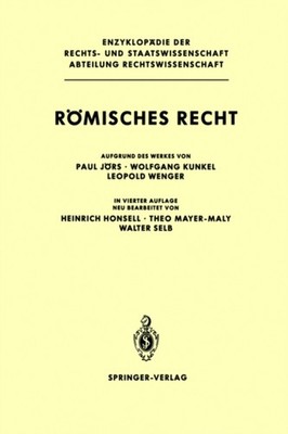 Honsell - Rmisches Recht - New hardback or cased book - X555z