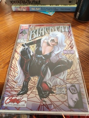 Black Cat #1   J. Scott Campbell Exclusive Edition A   McFarlane Homage   Marvel