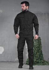 Tactical black uniform, Tactical black suit, Summer black uniform, oyi