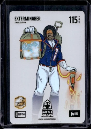 2025 Bo Jackson Battle Arena Exterminaber 1st Edition Battlefield Fire #BLBF-145