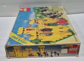 LEGO 6075 Classic Castle Yellow Castle *EMPTY BOX ONLY* - Worn Condition!