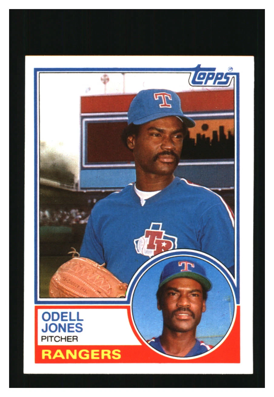 Odell Jones trading card