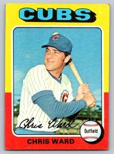 1975 Topps Baseball #587 Chris Ward Cubs