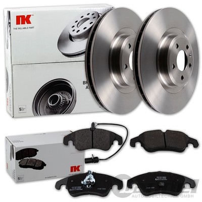 NK BREMSSCHEIBEN 345mm + BELÄGE VORNE passend für AUDI A4 S4 8K B8 + A5 S5 8T 8F