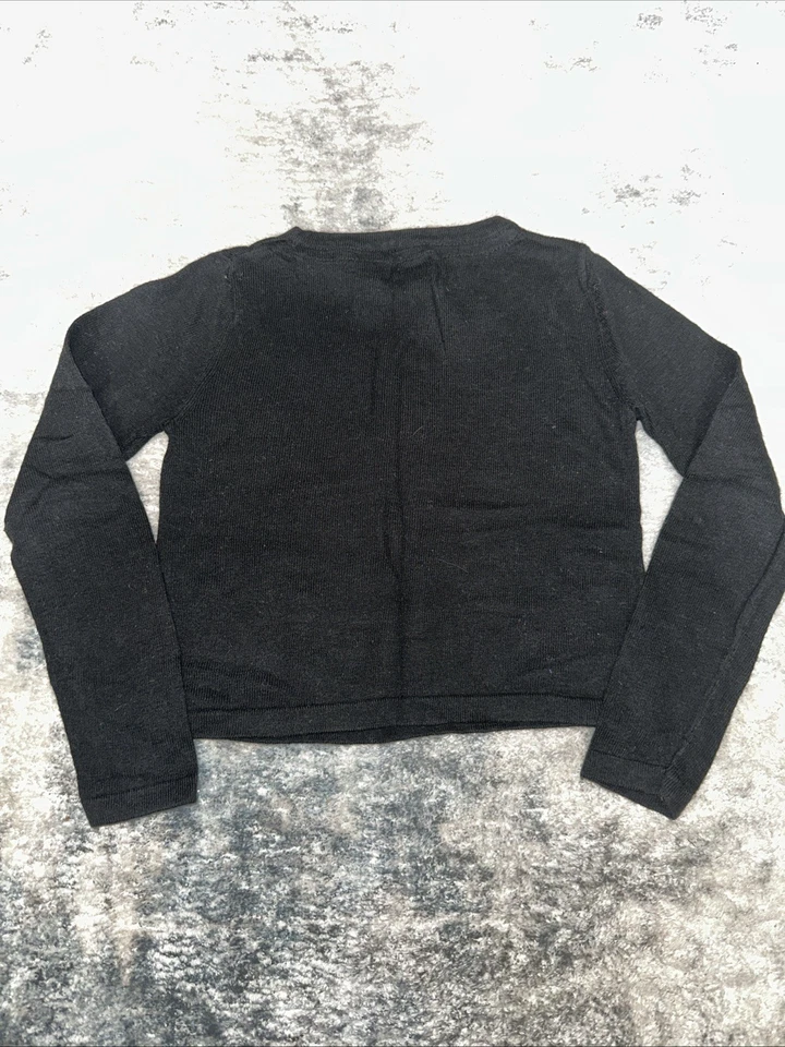 Suéter Missoni for Target Negro Intarsia Rosa Flor Niña’s Talla XS Foto 4 de 4