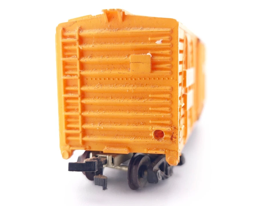 *READ* Mantua HO Scale Missouri Pacific Cattle Livestock Car NOT & M 54117 train - Image 4 of 4