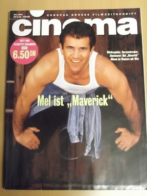 Zeitschrift CINEMA 7 / 1994 Heft 194 - Maverick - Rapa Nui - Familie Feuerstein