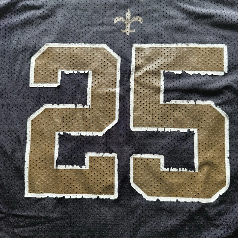 Camiseta deportiva vintage Reggie Bush Reebok Saints niños jóvenes XL Foto 2 de 4