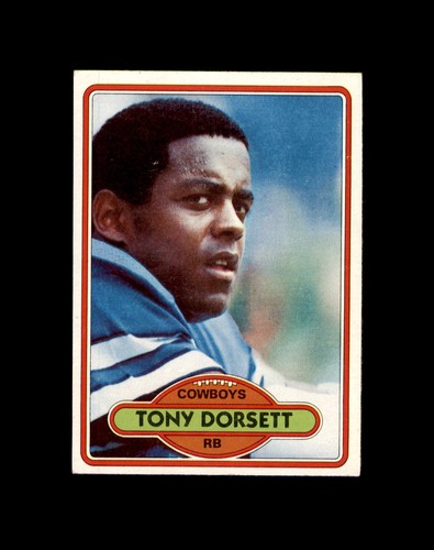 Tony Dorsett #330 1980 Topps card