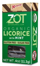 100% Organic Licorice with Mint, Dark Brown, Black, 0.4 Ounce (Pack of 6)