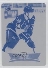 2016-17 Upper Deck AHL Printing Plate Cyan 1/1 Michael Latta #96 sq1