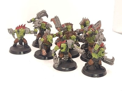 Orks Beast Snagga Boyz Paintedish Warhammer 40K Games Workshop 