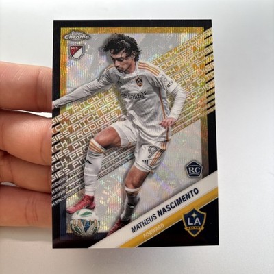 MATHEUS NASCIMENTO Rookie 2025 Topps Chrome MLS Pitch Prodigies Black /10